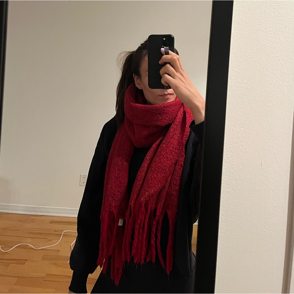 Oversized scarf